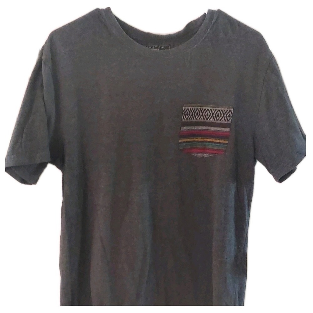 BEAUTIFUL GIANTS T Shirt SIZE L‎ Heathered Black